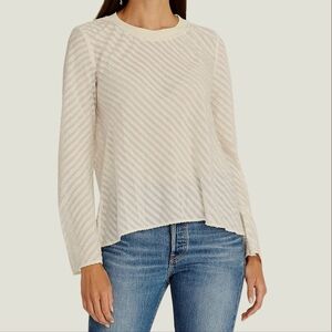 Rachel Roy. Elegant Cream Women's Blouse. Size XL. NWT.